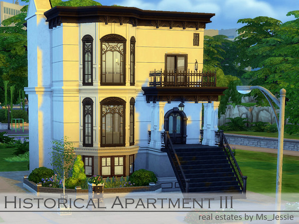 Sims 4 Historical Apartment III by Ms Jessie at TSR