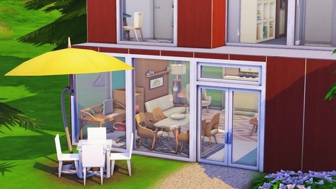 Sims 4 Tiny Living Home for Four at Miss Ruby Bird