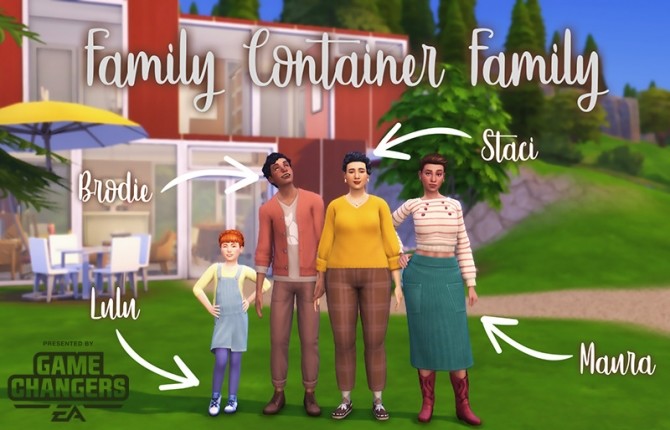 Sims 4 Tiny Living Family at Miss Ruby Bird