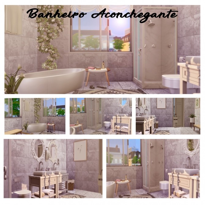 Sims 4 Cozy bathroom at Lily Sims