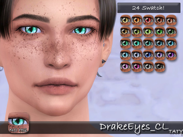 Sims 4 Drake Eyes CL by tatygagg at TSR