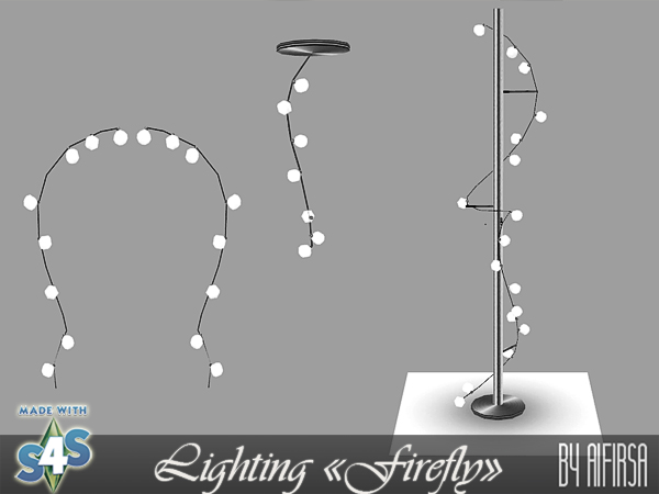 Sims 4 Firefly lights at Aifirsa
