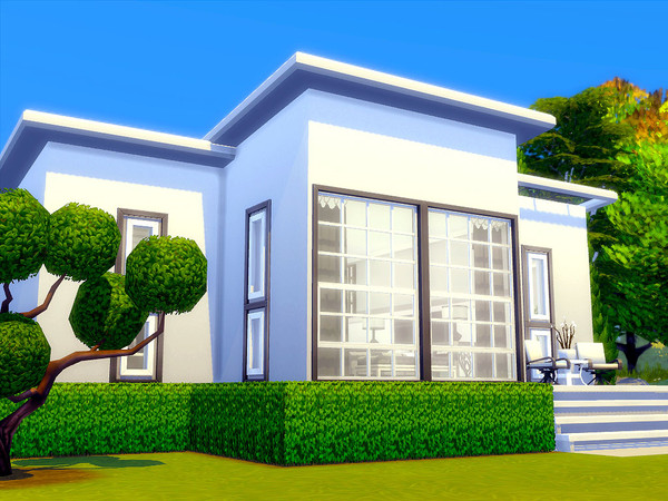 Sims 4 Modern Living house Nocc by sharon337 at TSR