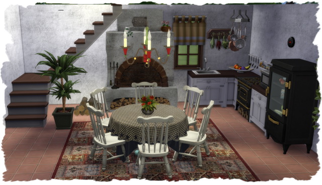 Sims 4 Villa Subbiano by Chalipo at All 4 Sims
