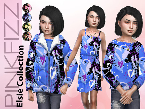 Sims 4 Elsie Collection by Pinkfizzzzz at TSR