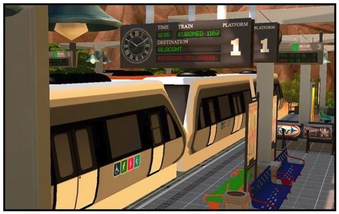 Sims 4 Set Casmar for train stations at Nefertari 13