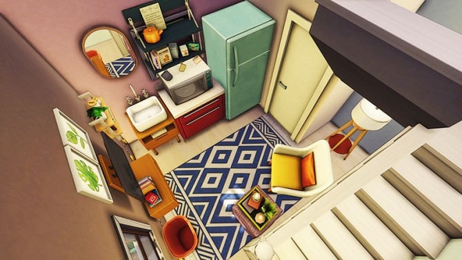 Sims 4 Tiny Living Micro Home at Miss Ruby Bird