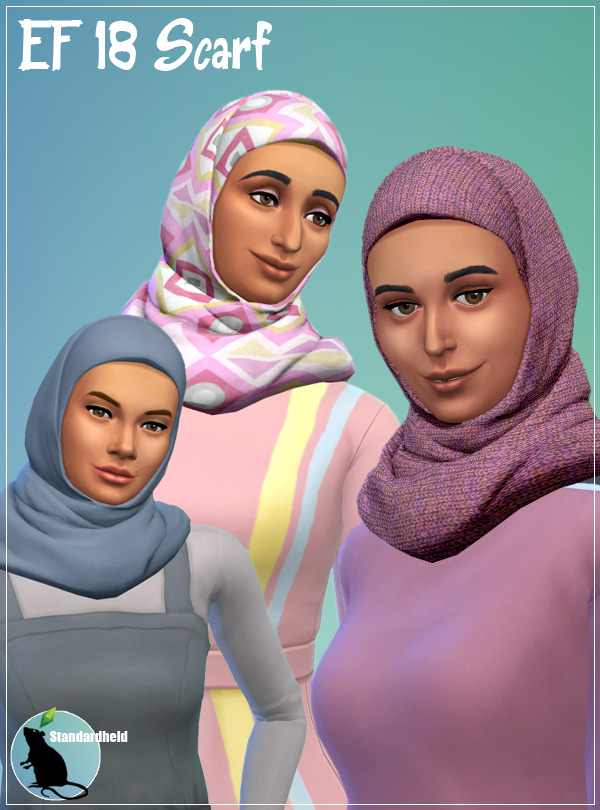 Sims 4 EF18 Scarf at Standardheld