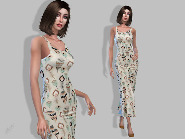 Sims 4 Boho Sundress Mix by pizazz at TSR