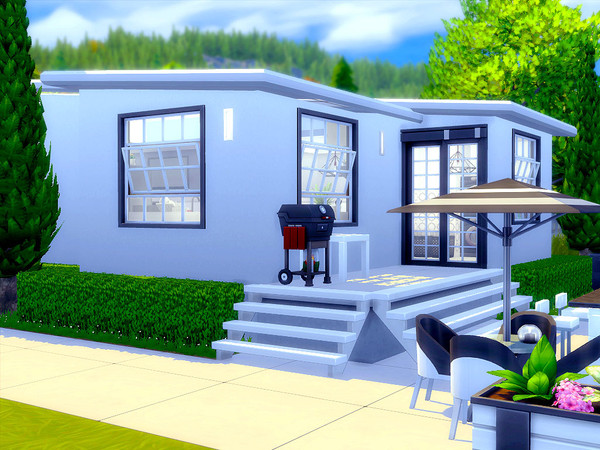 Sims 4 Modern Living house Nocc by sharon337 at TSR
