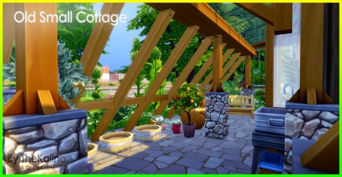 Sims 4 Old Small Cottage at Kalino