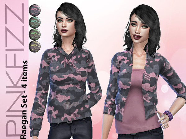 Sims 4 Raegan Collection by Pinkfizzzzz at TSR