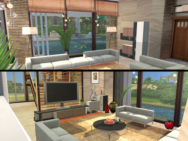 Sims 4 Pietro house by melapples at TSR