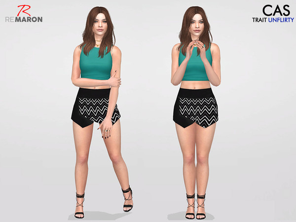 Sims 4 CAS Pose Set 04 by remaron at TSR