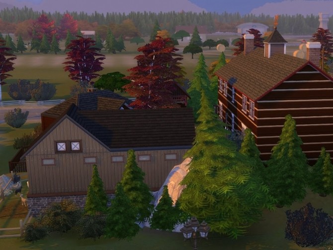 Sims 4 Lensmann (sheriff) Garden at KyriaT’s Sims 4 World