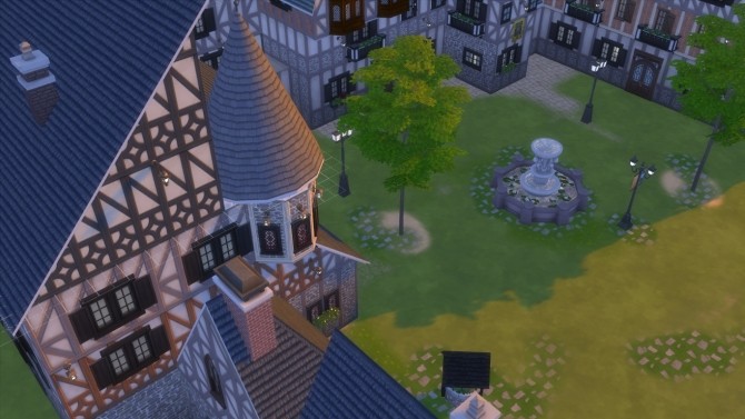 Sims 4 Medieval French Town by Chris34 at L’UniverSims