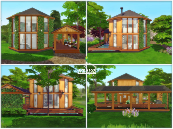 Sims 4 Seclusion house NOCC by nobody1392 at TSR