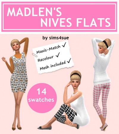MADLEN’S NIVES FLATS at Sims4Sue