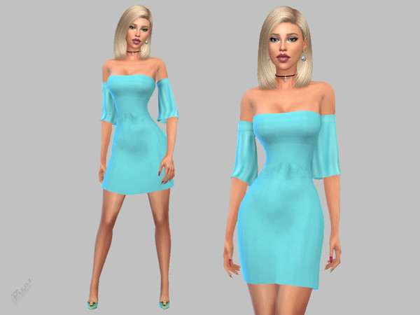 Sims 4 Club Dress 007 by pizazz at TSR
