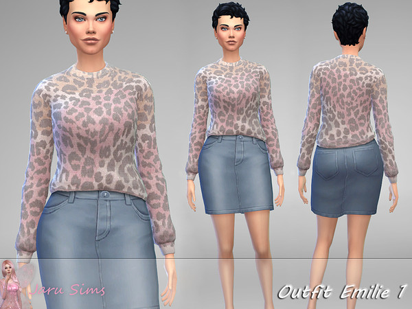 Sims 4 Outfit Emilie 1 by Jaru Sims at TSR