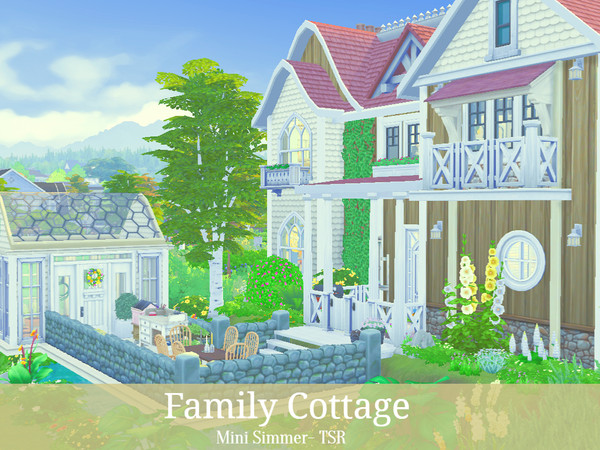 Sims 4 Fairview Family Cottage by Mini Simmer at TSR