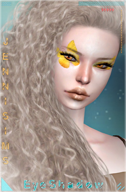 Sims 4 Butterfly Garden eyeshadows at Jenni Sims