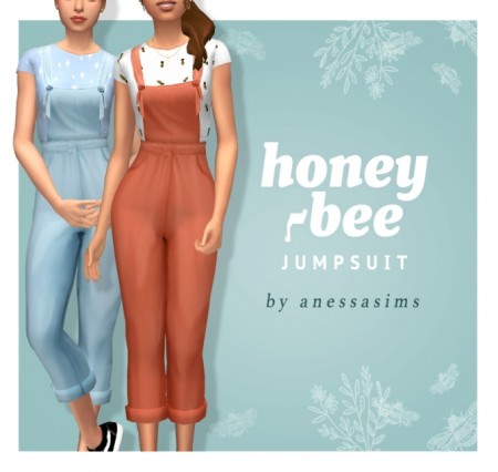 Honey bee jumpsuit at Anessa Sims