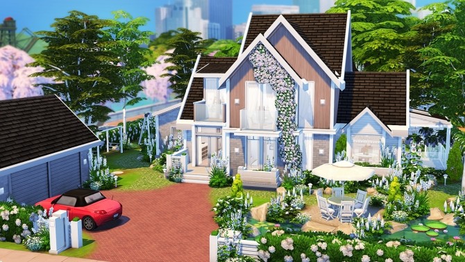Sims 4 Shell Build Challenge at Aveline Sims