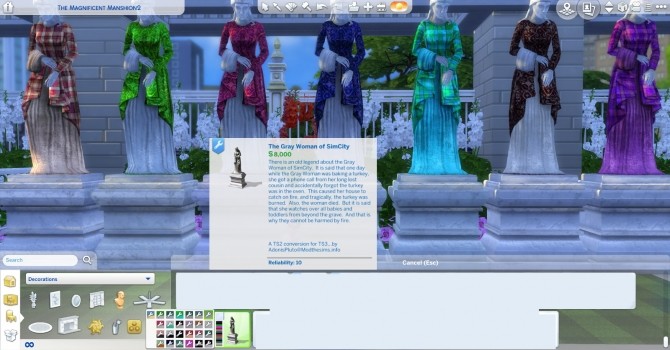 Sims 4 The Gray Woman Of SimCity by AdonisPluto at Mod The Sims