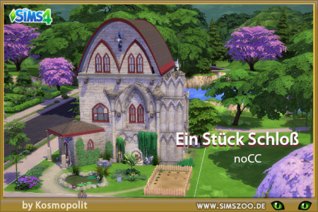 Small castle by Kosmopolit at Blacky’s Sims Zoo