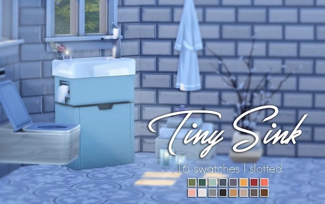 Sims 4 Tiny Sink at Magnolian Farewell