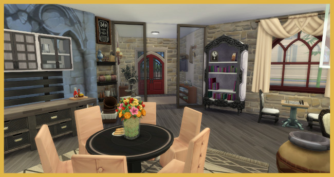 Sims 4 Small castle by Kosmopolit at Blacky’s Sims Zoo