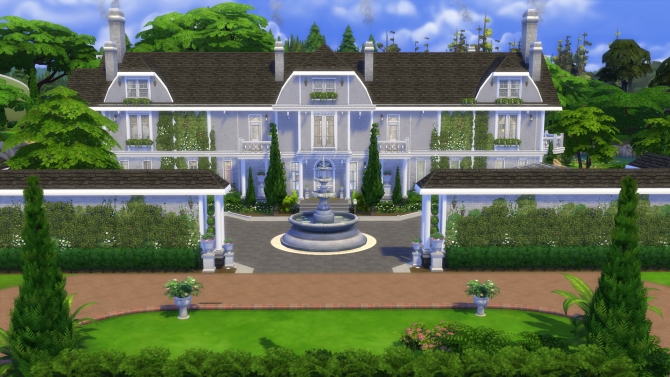 Inspired by Royalty house by CarlDillynson at Mod The Sims » Sims 4 Updates