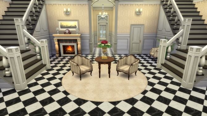 Inspired by Royalty house by CarlDillynson at Mod The Sims » Sims 4 Updates