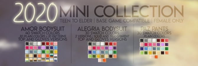 Sims 4 2020 MINI COLLECTION at Candy Sims 4