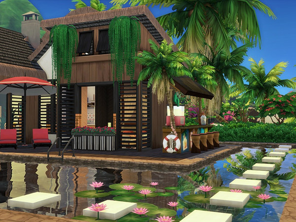 Sims 4 MADIAS small house by marychabb at TSR