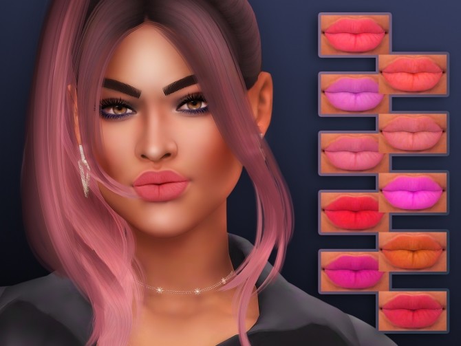 Sims 4 Carina Lipstick at Katverse