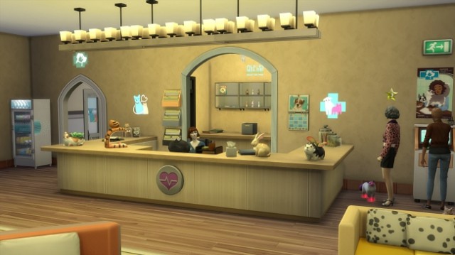 Sims 4 Happy Paws Vet Clinic by Meryane at Beauty Sims