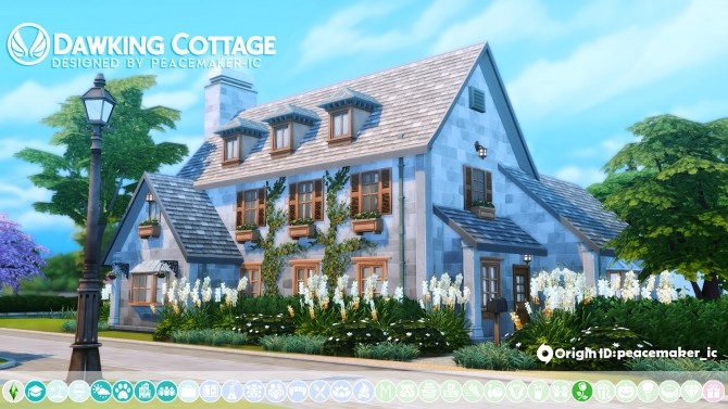 Sims 4 Dawking Cottage at Simsational Designs