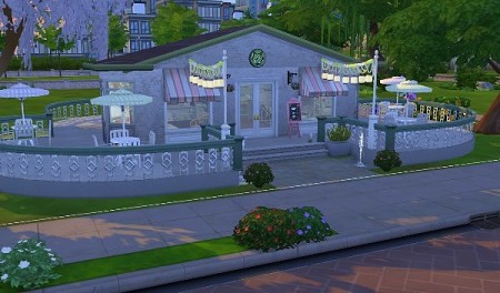 The Fried Cat Cafe by Avalanche at Beauty Sims