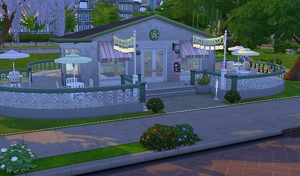 Sims 4 The Fried Cat Cafe by Avalanche at Beauty Sims