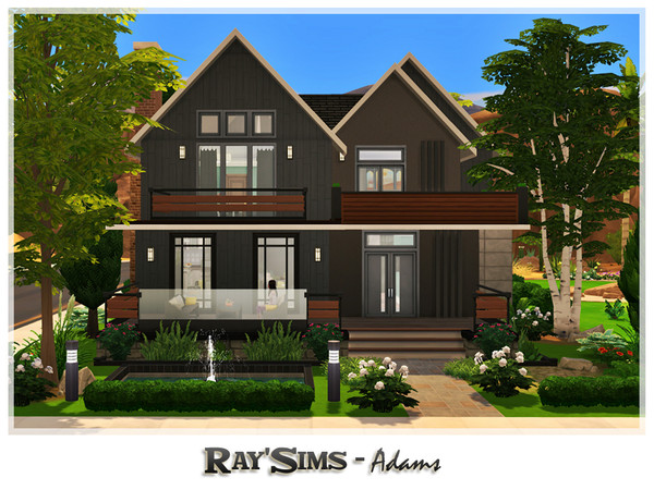 Sims 4 Adams house by Ray Sims at TSR