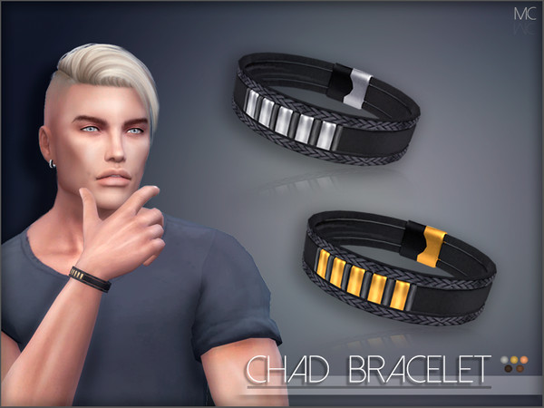 Sims 4 Chad Bracelet by Mathcope at TSR