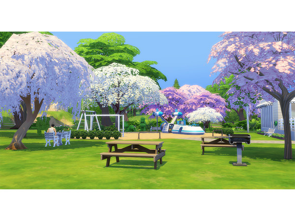 Sims 4 Blossom Park by gbs04147 at TSR