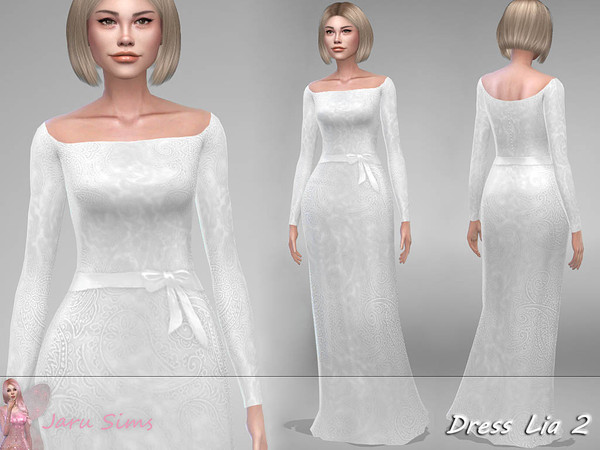 Sims 4 Dress Lia 2 by Jaru Sims at TSR