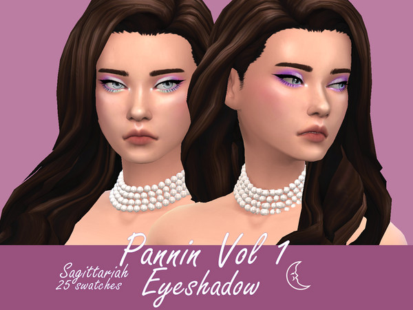 Sims 4 Pannin Vol 1 Eyeshadow by Sagittariah at TSR