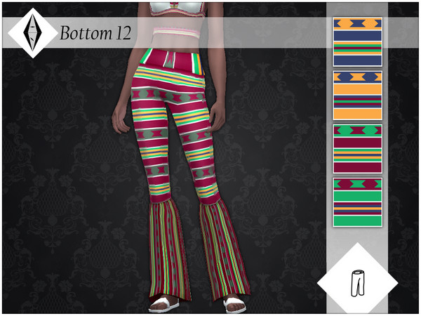 Sims 4 Flared pants 12 by AleNikSimmer at TSR