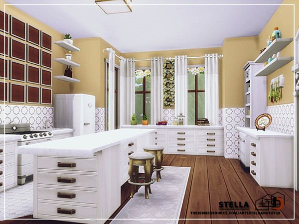 Sims 4 Stella cozy family home by Danuta720 at TSR