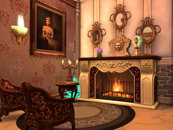 Sims 4 Realm of Magic Home by Sarina Sims at TSR