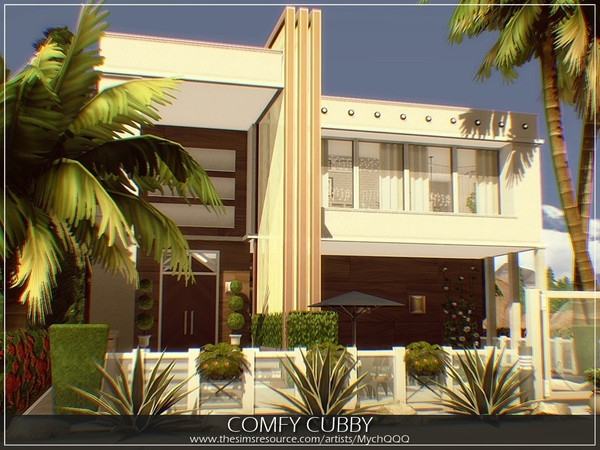 Sims 4 Comfy Cubby house by MychQQQ at TSR